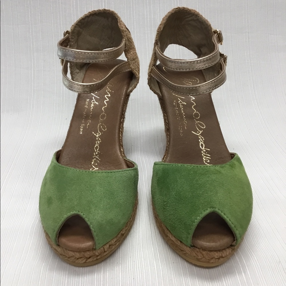 New Gairmo  Green Espadrilles.